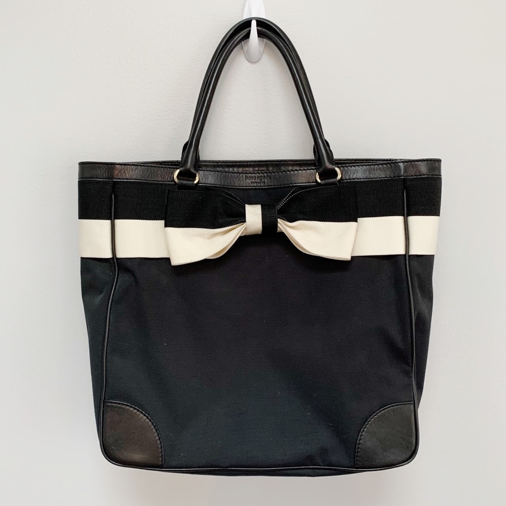 Kate Spade Radcliffe Esti Nylon Bow Tote - Picture 3 of 16